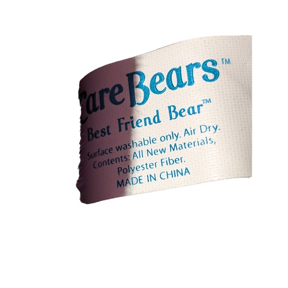 2004 12" Talking Best Friend Care Bear Light Purple Works Excellent Condition - Picture 8 of 8